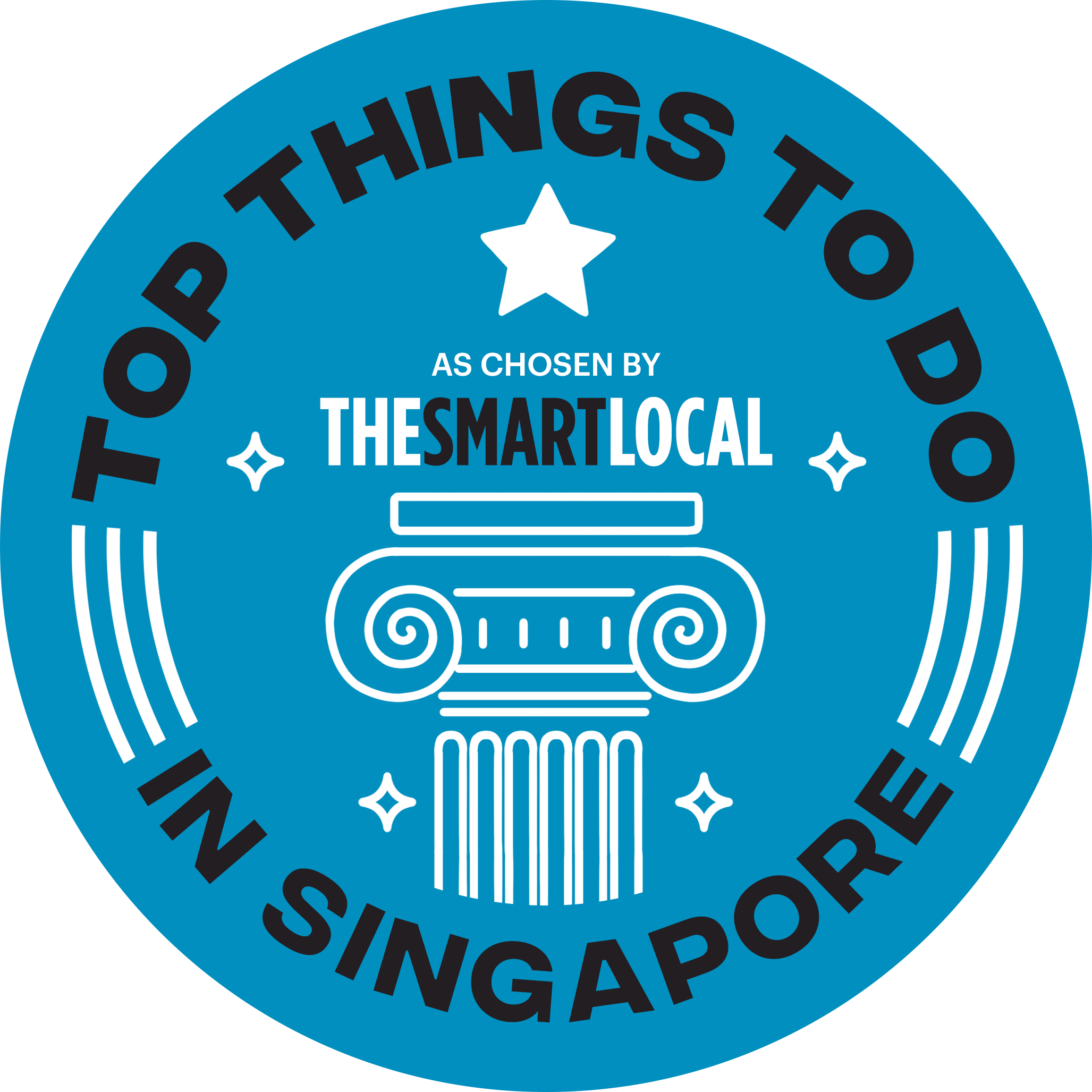 TheSmartLocal - Top Things to do in Singapore Badge